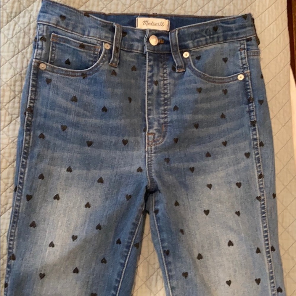 Madewell high-rise skinny jeans. Size 27.